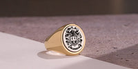 Thumbnail for Mixed Metal Custom Signet Ring