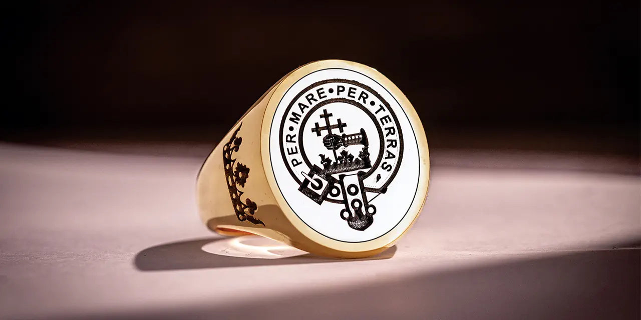 Mixed Metal Custom Signet Ring