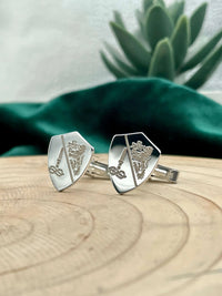 Thumbnail for Design Your Own Custom Engraved Cufflinks