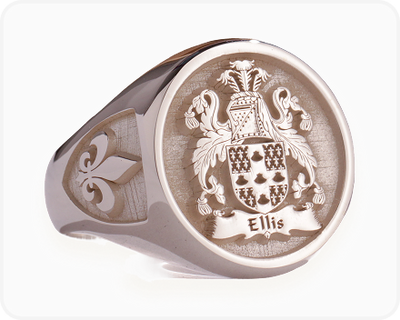 Custom signet ring