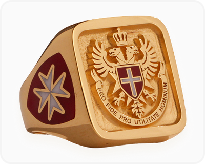 Custom signet ring