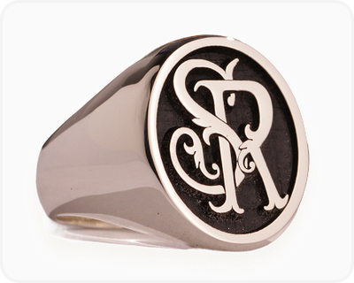 Custom signet ring