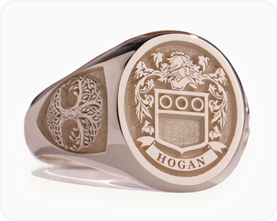 Custom signet ring