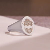 Thumbnail for Custom Ring - 925 Silver - Recessed Design