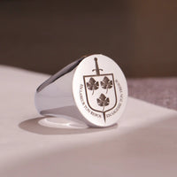 Thumbnail for Custom Ring - 925 Silver - Recessed Design