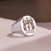 Thumbnail for Custom Ring - 925 Silver - Recessed Design