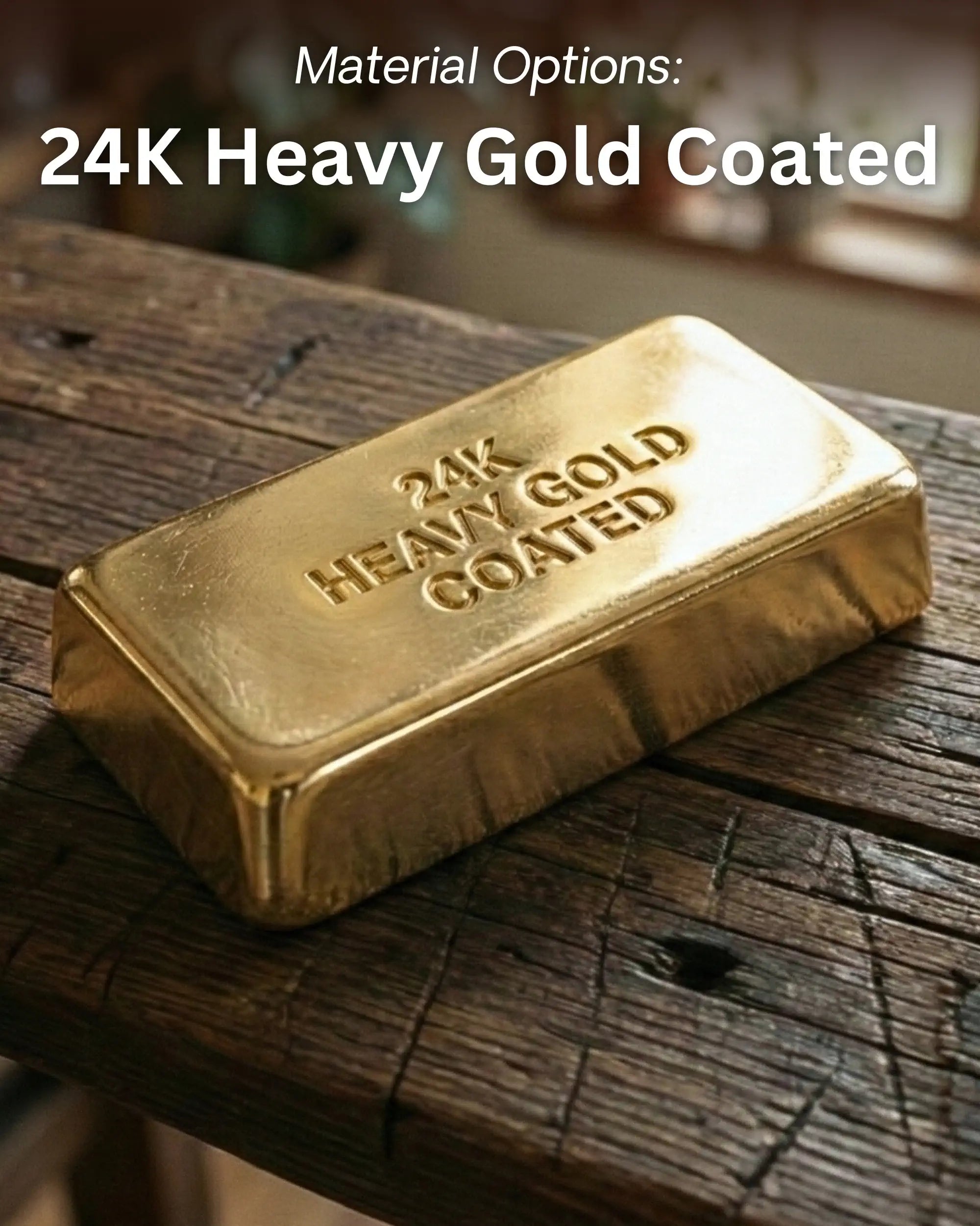 24K Gold Coated