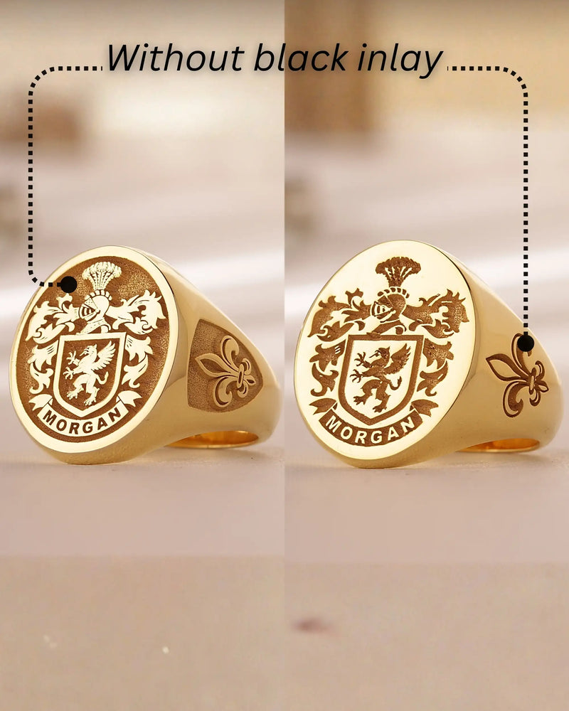 Without Black Inlay