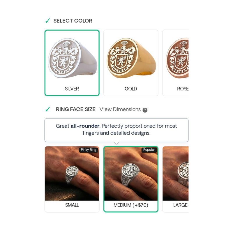 Step 2. Select jewelry features